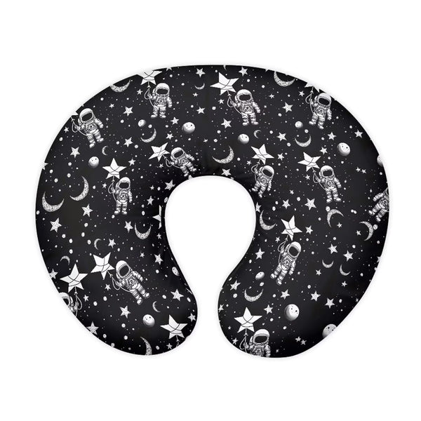 Kathyboom Astronaut Nursing Pillowcase for Baby Boys Girls, Super Soft Breastfeeding Pillowcase for