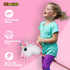 WALIKI Unicorn Stick Horse Toy - Cute Birthday Gift for 2-7 Year Old Girls