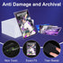 6000ct Card Sleeves for Trading Card,Soft Penny Baseball Card Sleeves,Clear Plastic Card Protectors Fit