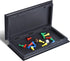 Set 9.84 Inches Magnetic Ludo Board Game with Folding Board Classic Travel Games for Kids and Adults