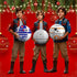 NINOSTAR Large Play Balls Set of 3, 14 Inches Fun Indoor and Outdoor Gift for Play Party Decor