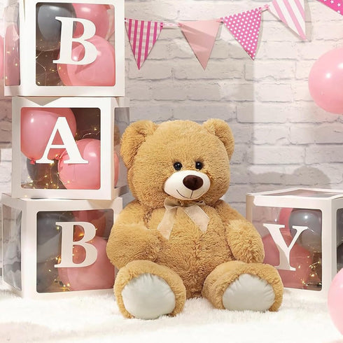 36 inch HollyHOME Big Teddy Bear Large Teddy Bear Stuffed Animal Birthday Valentines Day Plush for Kids and Girlfriend