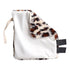 Fur Cheetah Mini Blanket & Pacifier Holder