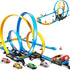 LILYBUDS Set 3-5 4-7, 4 4-6 8-12 Toy Car Race Track for Boys Kids Age Race Tracks with High-Speed Pull Back Race Cars