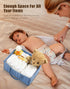 2-Pack SWEET DOLPHIN Baby Diaper Caddy Organizers, Stylish Storage Baskets for Newborn Essentials, Diaper Station & Car