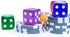 Super Z Outlet Standard 16mm Dice, Translucent Multi-Color, 50pk