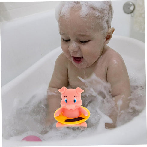 BESPORTBLE Cartoon Animal Bath Thermometer Safe Toy for Boy Girl Multi-Purpose Water Temperature Gauge for Bathtub Pool