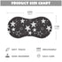 Muslin Baby Burp Cloths, Star Black and White Muslin Bibs, Comfy Soft Absorbent for Newborn Boys and Girls (1 Piece, 22