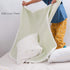 NTBAY Jersey Cotton Quilted Toddler Blanket, Breathable and Warm, 30x40 Inches, Grey Wave
