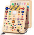 Busy Board with 19 LED Light Switches, Montessori Toys for 1 2