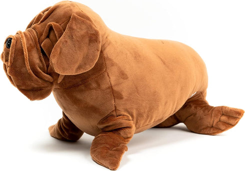 15, Randimals Sea Lion Plush Stuffed Toy Mastiff Dog Face Soft & Huggable, Premium Quality Hybrid Animal Friend