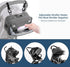 TRENDPLAY Small Diaper Bag, Stroller Organizer Caddy with Insulated Pocket and Adjustable Shoulder Strap