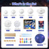Solar System Project Kit for Kids, Mixed Sized Foam Balls, Painting Tools and Disc Planetary Orbits, DIY Planets Model