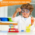 Color Science Test Tubes, Plastic Lab Tubes with Caps for Kids Science Experiments Ages 4-8