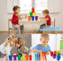 Rainbow Counting Bears with Matching Sorting Cups - 90 Piece STEM Educational Math Manipulatives Toy Set for Toddlers