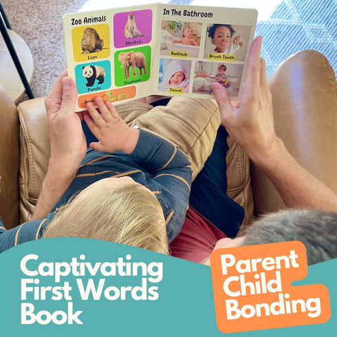1-2 12 18 Learning Toys for Year Old, Montessori Toys & Preschool Learning Activities with Speech Therapy Materials