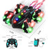 Car,360 Age6-8 8-12 Upgraded Gesture Sensing RC Stunt Spins Double-Sided Hand Controlled RC car Spray Watch Remote