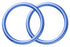 Sleeping Moon Pair of 2.5 Inch Baby Sling Rings for Wraps and Carriers, Strong,