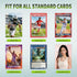 Vinimess 5000 Counts Card Sleeves for Trading Cards, Soft Penny Sleeves Clear Baseball Card Protector Sleeve Perfect