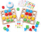 Wooden Puzzles Shape Color Matching Board Games for Preschool Educational Montessori Toys for Kids Ages 3-6