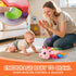 6-12 Tummy Baby Toys Months, Crawling Musical Baby Toy with Obstacle Avoidance, Lights & Music, Interactive Time