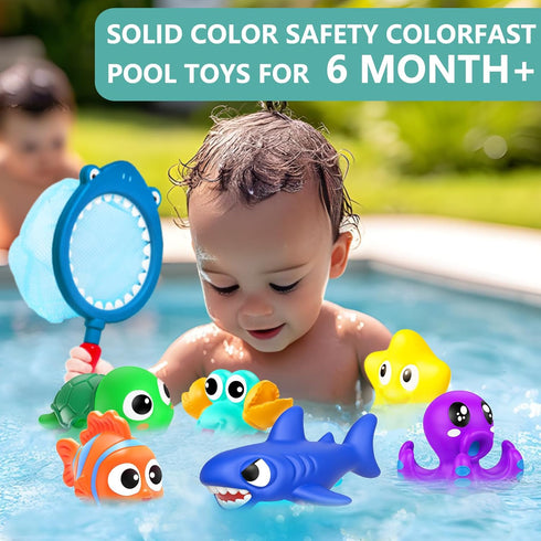 GZHFMUS 1-3,Water No Hole Mold Free Baby Bath Toys for Kids Ages Toys for Babies and Toddlers,Ocean Animal Bath Toys