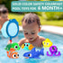 GZHFMUS 1-3,Water No Hole Mold Free Baby Bath Toys for Kids Ages Toys for Babies and Toddlers,Ocean Animal Bath Toys