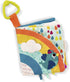 B. toys - B. baby Interactive Soft Baby Book - Rainbow Sunshine Cloth Book for Babies with Sensory Features