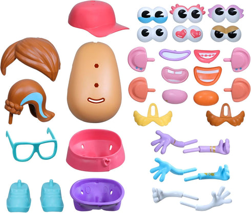 Playset 1 32 2 Potato Head Express Yourspud with Potato Body and Accessories, Creative Toddler and Preschool Toys