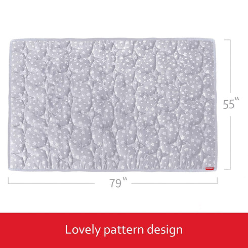 79x55 Inches, Baby Play Mat Extra Thick, Large, Crawling Mat Non Slip Padded Baby Mats for Playing Baby Playmat Floor