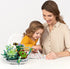 Mini Bricks Succulent Plant Building Kit, 389PCS DIY Ecology Collection Building Toy, Bouquet Set Gifts