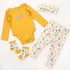 Reborn Baby Girl Dolls Clothes - 4pcs Outfits for 22"-24" Reborn Dolls Baby Clothes Newborn