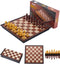 PGDOV Chess Sets Magnetic Board Games - 9.5 Inches Travel Chess Set for