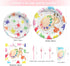 Art Paint Party Supplies - Dinnerware, Plates, Napkins, Cups, Cutlery, Decorations for 24 Guests Birthday Baby Shower