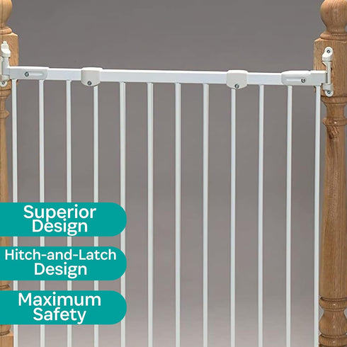 KidCo Safeway Angle Mounted Extensions Kit - Heavy Duty Baby Gate Extension Set