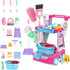 deAO Kids Cleaning Set for Toddlers, 17 PCS Pretend Play Detachable Housekeeping