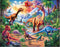 TOCHILD 100 Pieces Puzzles for Kids Ages 4-10 Year Old Toddler Dinosaurs Jigsaw