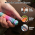 (4 Pack) Fidget Toys Adults Pain Stim: Rotating Spiky Grippie for Pain Stim - Stress Toys for ADHD Autism Kids Calming