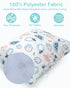 2pcs 2LW04 ALVABABY Waterproof Wet Dry Bags,Reusable with Two Zippered Pockets,Baby Cloth