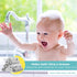 20-Piece Set Spasilk Washcloth for Newborn Boys and Girls, Soft Terry Baby Washcloths, Baby Essentials, Gray Celestial