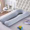 LWODANU Inflatable Pregnancy Pillow U Shape Sleeping Support Pillow for Pregnant Bump Pillow