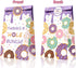 Levfla 24 PCS Donut Candy Bags with Sprinkles, Sweet Doughnut Favor Ideas for Kids Birthday Party Supplies