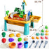 NIPLOOOW 3-5, 4-8, 3 4 5 6 7 8 Kitchen Sink Toys Toddlers Play Sink with Running Water, Water Table for Kids Ages
