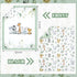 Hahafelt 3 Set Set Pcs Baby Crib Bedding Safari Animals Dinosaurs Bear Woodland Animals Jungle Crib Includes Quilt