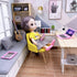 3 Pack Dollhouse Mini Laptop Tablet and Smart Phone Scene Accessories for Doll 1/6 1/12 Miniatures Silver
