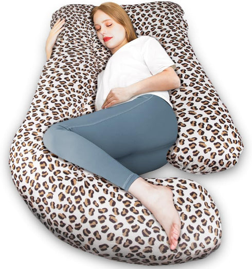 Chilling Home Pregnancy Pillow, J Shape Pregnancy Pillows for Sleeping, Body Pillows