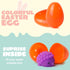 24 JOYIN Pcs Easter Prefilled Eggs with Mochi Squishy Toys, Kawaii Stress Reliever Squishy Toy for Easter Theme Egg