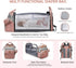 CESAILT Backpack, Backpack Diaper Bag Multifunction Travel Baby Bag, Waterproof Tote with USB Port, Pacifier Case