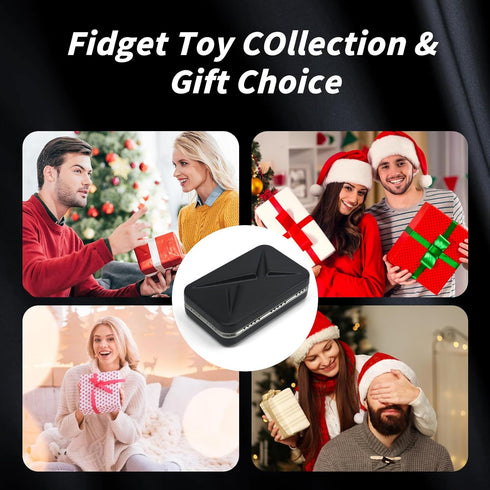 Fidget Toys Adults, Trackless Fidget Slider, Metal Magnetic Haptic Fidget Slider, Fidget Toys for Stress Relief, Cool