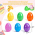 220 110 110 Pcs Prefilled Easter Eggs and Toys, Eggs Pre Filled with Toys inside, Easter Basket Stuffers Party Favors